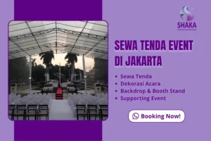sewa tenda event di jakarta
