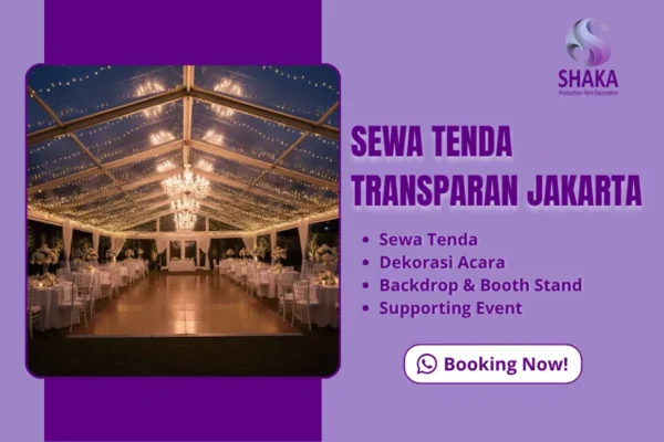 sewa tenda transparan jakarta